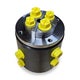 Drehgelenk 3/8" x 1/2" 4-Kanal